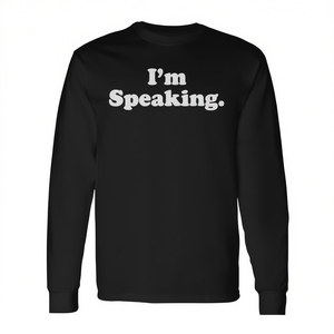 Camiseta de manga larga I'm Speaking, Debate político, Vice Harris Smile - Product Image 2