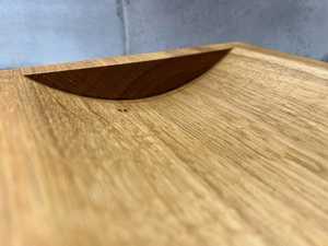 Bandeja de servicio de madera duradera con asas Ideal para el desayuno, servir entretenimiento y decoración del hogar - Product Image 6