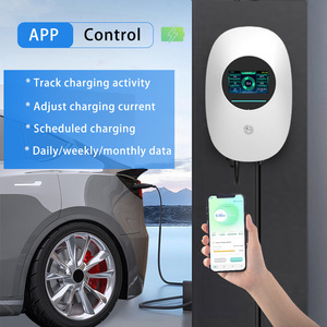 Chargeur EV intelligent de type 2 7 kW Wallbox avec OCPP <span class=keywords><strong>pour</strong></span> station de recharge domestique, certifié CE, chargeur rapide <span class=keywords><strong>pour</strong></span> parking commercial - Product Image 4