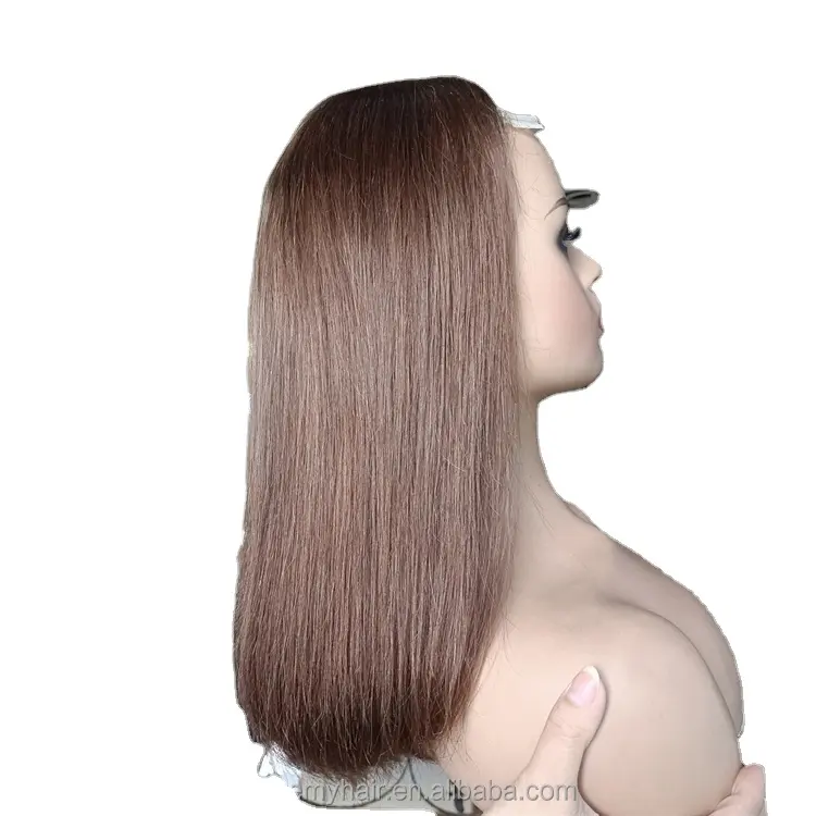 Cheap Raw Peruvian Glueless Bob Wigs Human Hair Lace Front Wigs For Black Women Bone Straight Full Hd Lace Frontal Wigs