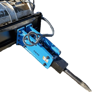 스키드 스티어 유압식 잭 해머 75mm 미니 굴삭기 철거 해머 (맞춤형 마운트 플레이트 포함, 건설 기계 부품용) - Product Image 2
