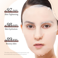 Masque facial en feuille au caviar, anti-âge, nourrissant, éclaircissant, hydratant, à base de plantes, format voyage, pour le visage entier