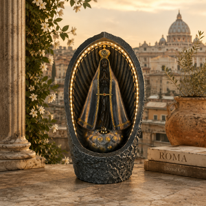 <span class=keywords><strong>Fontaine</strong></span> à eau <span class=keywords><strong>bénite</strong></span> en résine, statue religieuse de <span class=keywords><strong>la</strong></span> Vierge Marie, modèle Madonna noire, <span class=keywords><strong>fontaine</strong></span> artistique catholique - Product Image 6