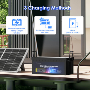 Delong <b>24V</b> Refrigerator Truck <b>Batteries</b> Deep Cycle LFP 25.6V 100Ah <b>Battery</b> 6000 Cycles LFP12300 <b>24v</b> <b>Battery</b> - Product Image 5
