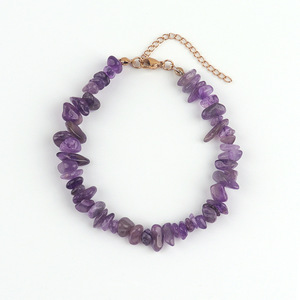 Bán Buôn Không Thường Xuyên Tự Nhiên Đá Sỏi Pha Lê Hạt Vòng Đeo Tay Chữa Bệnh Đá Quý Vòng Đeo Tay Bohemian Đồ Trang Sức - Product Image 5