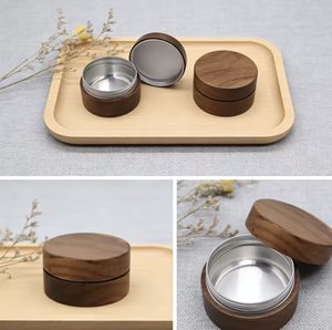 <span class=keywords><strong>Source</strong></span> Factory biedt bamboe bedekte lege dozen in meerdere maten aan, te gebruiken als opbergcontainers voor cosmetica. - Product Image 5