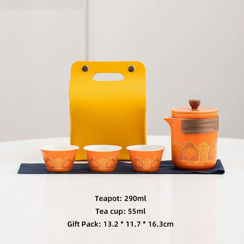 orange (1 pot+3 tasses) - sachet jaune