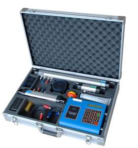 Penjepit aliran ultrasonik portabel, alat pengukur aliran ultrasonik murah, kualitas tinggi, penjepit cetak portabel kartu SD - Product Image 1