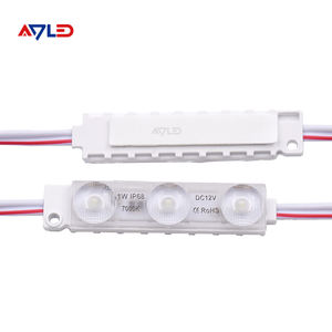 Módulo LED de Inyección Blanco 3 Lentes 1W IP68 para Letras de Canal LED, Letreros Digitales LED Flexibles para Exteriores, Módulo de Caja de Luz Publicitaria - Product Image 3