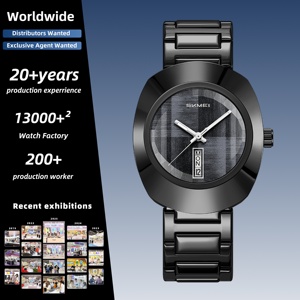 Montre à quartz pour homme SKMEI 9410, affichage de la date et du jour de la <span class=keywords><strong>semaine</strong></span>, montre tendance <span class=keywords><strong>en</strong></span> acier maillé, calendrier, étanche 3ATM, montre-bracelet pour homme - Product Image 1