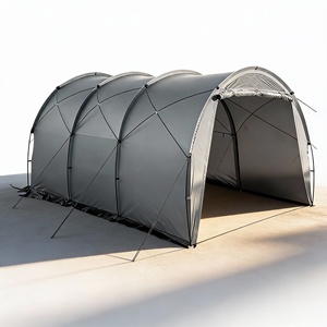 Tienda de Campaña Tipo Túnel para 4 Estaciones, Tienda de Campaña Impermeable para 3-4 Personas, Tienda de Campaña Familiar - Product Image 5