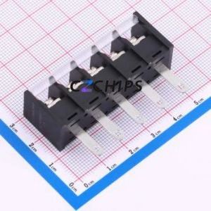 DBT40H-9.5-5P-BK-P Barrier Terminal Block Through hole Component (THT),P=9.5mm Connector 9.5mm 20A 300V - Product Image 2