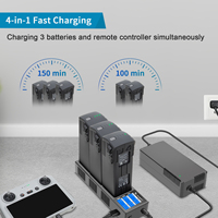 Adaptateur de chargeur de batterie pour drone LIMI série M3, charge rapide simultanée, hub de charge multiple YX pour DJI Mavic 3
