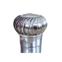304 anti-corrosion acier inoxydable conduit à Vent automatique toit plat turbo Vent