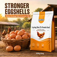 Prémélange à 2 % pour poules pondeuses - Complément nutritionnel équilibré en vitamines et minéraux pour l'alimentation des volailles, service de formulation personnalisée OEM
