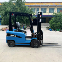 Livraison gratuite directe d'usine petit chariot élévateur électrique hors route 1.5 tonnes 2 tonnes 3 tonnes chariot élévateur transpalette