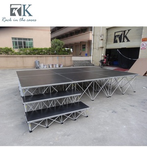 Lightweight Easy Install Stage Platform for <b>Shows</b> Folding Riser Stage - Product Image 1