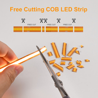 Bande LED COB Découpable Auto-adhésive 5m Flexible Intelligente 12V 24V – Fabricant de Rubans LED COB Découpables