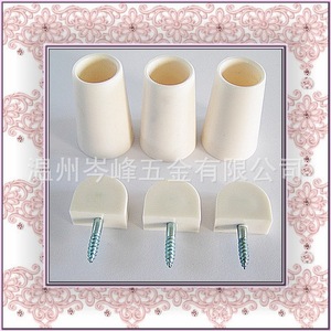 ตะขอแขวนพลาสติกแบบสกรู 45 มม. หลากสีสำหรับติดผนัง - Product Image 4