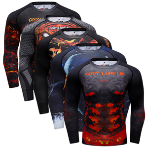 Vêtements de sport Cody Lundin Fitness Wear, vêtements de sport pour hommes, t-shirt de sport, logo personnalisé, rashguard - Product Image 1