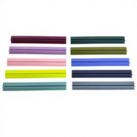 Amerikanische Mahjong-Ständer und -Schieber in Fluoreszierendem Grün/Lila/Blau, Bubblegum-Rosa, Hölzernes Tragbares Langlebiges 4er-Set Mahjong-Zubehör