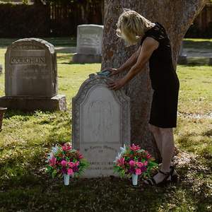 2 шт., набор искусственных цветов для кладбища - Product Image 5