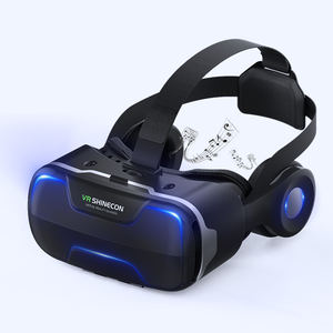 <span class=keywords><strong>VR</strong></span> SHINECON Meilleur Cadeau Appareil Photo de Réalité Virtuelle 3D Machine <span class=keywords><strong>VR</strong></span> Lunettes <span class=keywords><strong>VR</strong></span> Portables Avec <span class=keywords><strong>Casque</strong></span> Stéréo Hifi - Product Image 1