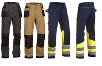 Pantalones Cargo de Seguridad para Hombre de Alta Calidad, Resistentes, de Tela de Polialgodón Rip-Stop, para Trabajo