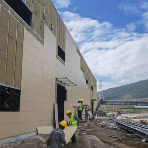 แผ่นไฟเบอร์ซีเมนต์เคลือบยูวีคุณภาพสูง สีสันสดใส แรงบันดาลใจจากนิชิ ผลิตจากแคลเซียมซิลิเกต สำหรับบุผนังภายนอกวิลล่า - Product Image 1