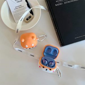 Étui de protection personnalisé en silicone pour écouteurs <span class=keywords><strong>Samsung</strong></span> Galaxy <span class=keywords><strong>Buds</strong></span> <span class=keywords><strong>2</strong></span> pro Live FE, motif chien chiot, dessin animé 3D - Product Image 6
