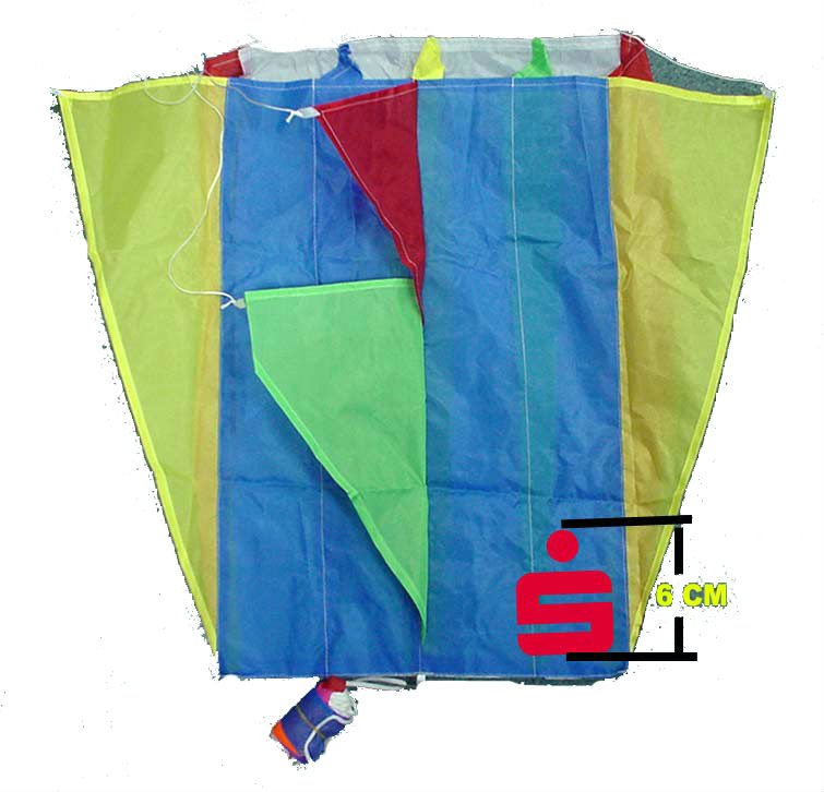 Stunt Power Kite Opblaasbare Regenboog Parachute 1.4m - Dual Line Stunt Vlieger Met Lijnen