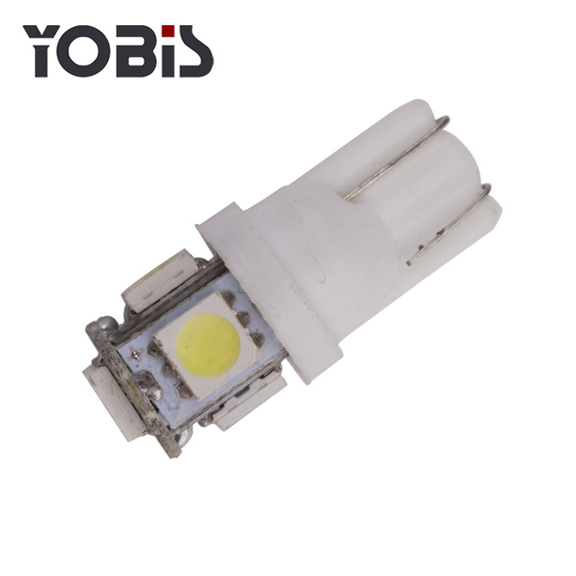 Hot High Brightness Led Light of Car T10 12mm Strobe Light with 7 Colors