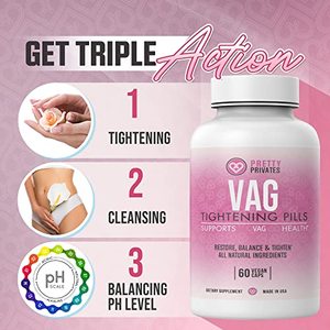 Pillole vaginali piuttosto intime-stringere ringiovanire e lubrificare-serraggio vaginale tutto naturale - Product Image 3