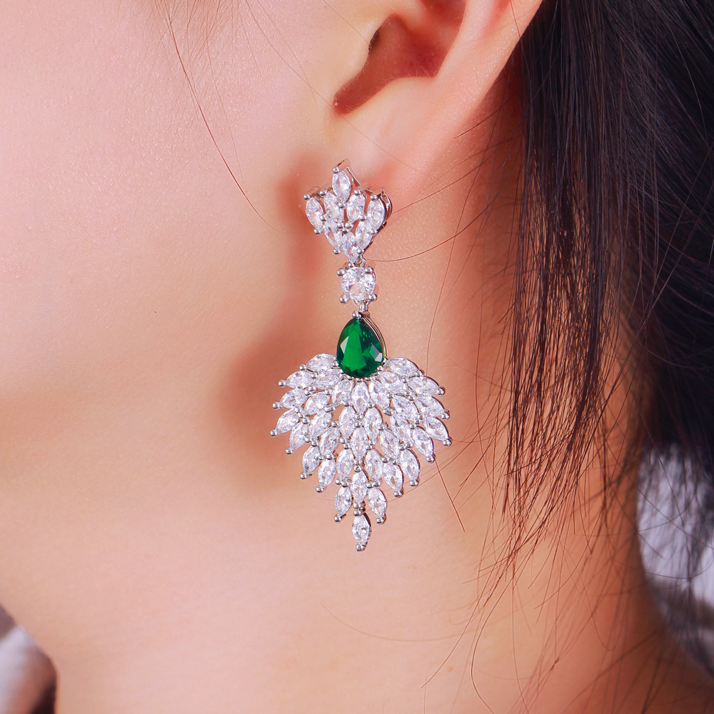 JEWEL Pink Lab Created Sapphire And White Cubic Zirconia 18k Rose