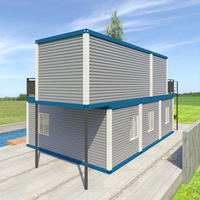 Maisons conteneur de luxe à vendre, Maisons modulaires mini personnalisées, Maison conteneur préfabriquée de haute qualité
