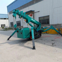 Mini-grue araignée de 14 tonnes avec spécifications personnalisées, directement de l'usine pour les acheteurs en gros et les commandes en vrac