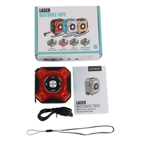 Mètre laser numérique portable 2-en-1 de 40 m avec fonction de mesure par ruban