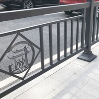 Offre Spéciale : Garde-corps d'escalier en tuyau galvanisé de qualité supérieure et durable, et garde-corps de balcon extérieur galvanisé et durable