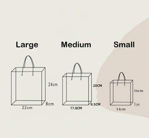 Bolsa de Compras de PVC Transparente Personalizada Creativa, Bolsa de Regalo Publicitaria de Plástico PP para Ropa - Product Image 3