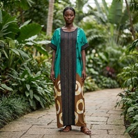 Ensemble de vêtements Dashiki Kanga pour femmes africaines, respirant, écologique, en polyester, pour l'été, l'automne, le printemps, pour les fêtes