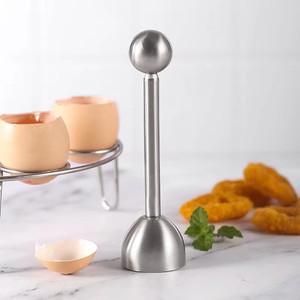 Outil de cuisine manuel en acier inoxydable pour ouvrir les coquilles d'œufs, facile à utiliser, pour les œufs à la <span class=keywords><strong>coque</strong></span> et les œufs crus - Product Image 3