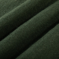 Couverture en laine verte militaire couverture douce et chaude couverture de canapé de couleur unie contenant des fibres conductrices antistatique