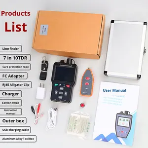 Mini OTDR Fibra Óptica Tester FC & SC Conector Tipo Usado Network <span class=keywords><strong>Cable</strong></span> Tester Linha Rastreador Breakpoint <span class=keywords><strong>Locator</strong></span> com OTTR Característica - Product Image 6