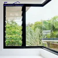 Janela de alumínio superhouse, janela de alumínio com ventilação/janela de alumínio do lobola exterior com as2047