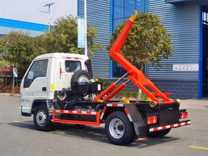 Nuevo Camión Recolector de Basura Foton Forland Diésel Manual de Tamaño Pequeño con Brazo de Elevación de Gancho de 3cbm, Camión de Basura de 2-3 Toneladas - Product Image 2