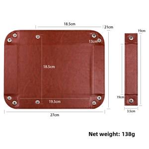 Kaniqi eco-friendly dadi in pelle PU con telecomando-Design moderno per adulti Desktop regalo per la trama del padre - Product Image 5