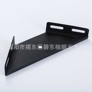 Kai Shun Large Corner Brace Iron White <b>Black</b> Furniture Support <b>Bracket</b> Stamping 020 - Product Image 4