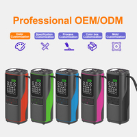 Mini pompe à air de voiture rechargeable portable électrique sans fil 6000mAh pompe à compresseur d'air de voiture infator de pneu numérique pour camionnette