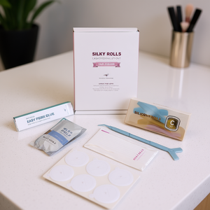 Silky <b>Rolls</b> Lash Lift Trial <b>Kit</b> With Perm Glue Silicone Pads And Tools For Professional Use - Product Image 3