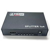 Répartiteur 1x4 HDTV 1080P pour ordinateur/téléviseur/moniteur, best-seller transfrontalier